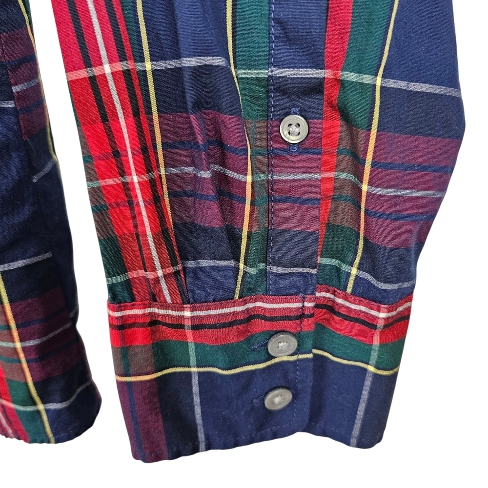 J. Crew #BT991 Lightweight Cotton-Blend Plaid Shirt in Signature Fit 2X - Picture 4 of 7